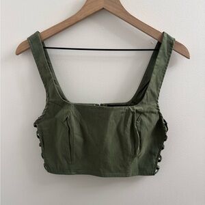 Forever 21 Olive Green Tank Top